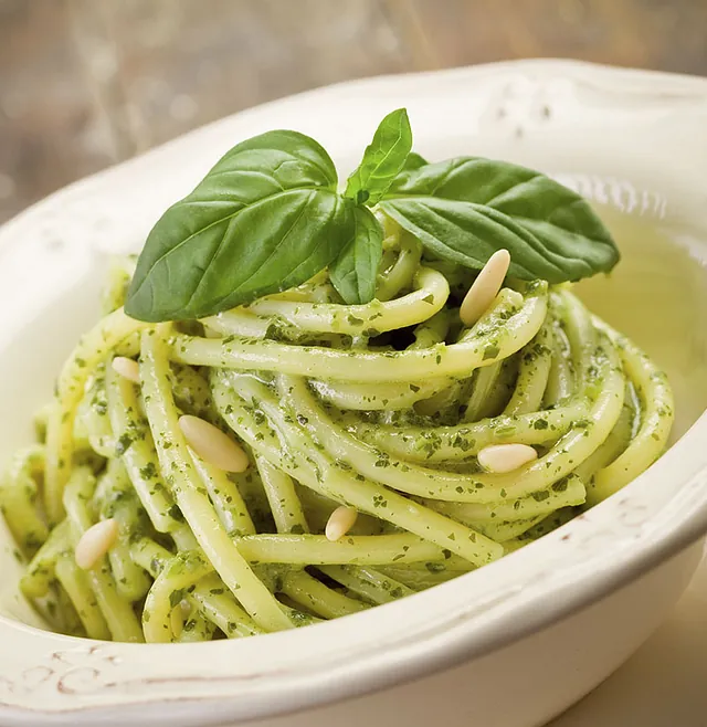 Pasta con pesto